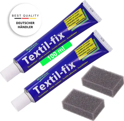 Produktbild von Textilkleber Textil-fix 2er Sparset mit 2 Schwämmen