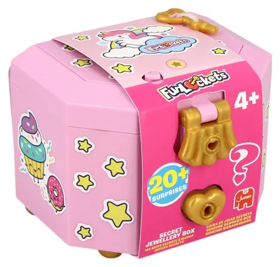 Produktbild von Jumbo FunLockets - Geheime Schmuck - Box, 4 Jahr(e), 100 Jahr(e), 90 mm, 100 mm, 78 mm, 12 Stück(e)