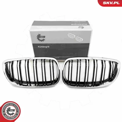 Produktbild von ESEN SKV 66SKV110 Kühlergrill Frontgrill für BMW 3 Limousine (E90) Chrom