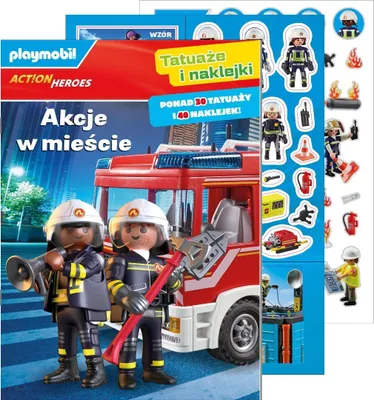 Zdjęcie produktu dla PLAYMOBIL Action Heroes. Tatuaże i naklejki