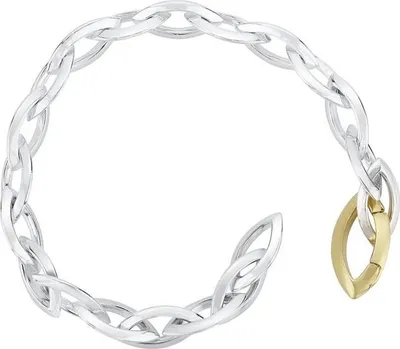Produktbild von SILBERKETTEN STORE Fashion Line Armband Navette 7,4mm - 21cm - 21cm