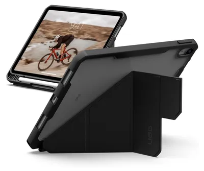 Image de Étui pour iPad 11 / 10 (2e génération) 2025 / 2022, Urban Armor Gear Trooper, noir