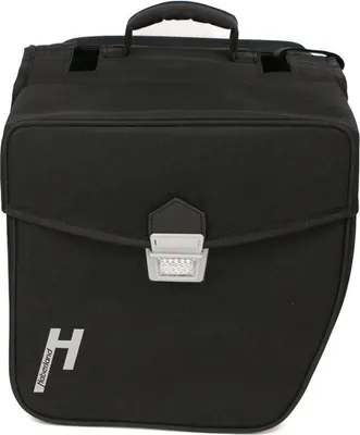 Produktbild von Haberland Doppeltasche 31l Pur schwarz - robuste Gepäckträgertasche mit viel ...