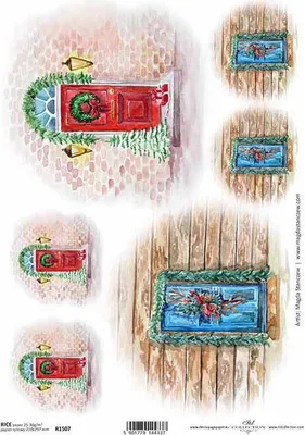Immagine prodotto di ITD carta di riso decoupage carta artigianale tecnica tovagliolo di carta morbida, porta R1507