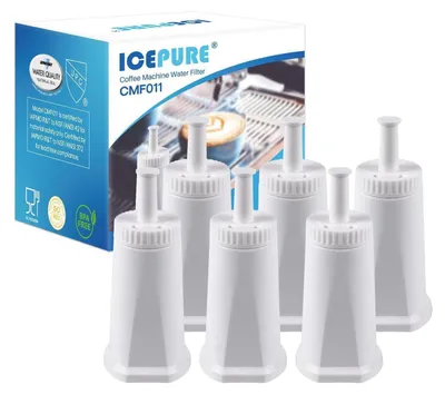 Produktbild von Wasserfilter für Sage Kaffeevollautomaten SES810 SES880 SES920 SES980 SES990 NSF- 6 Stück