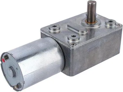 Obrázek produktu pro 12 V, 10 otáček, kovový motor se šnekovým převodem s reverzací chodu