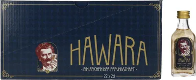 Produktbild von HAWARA Apfel-Zimt-Likör 23% Vol. 22x0,02l