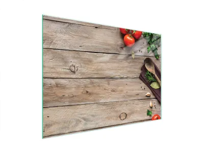 Immagine prodotto di Tagliere in vetro 40x30 legno