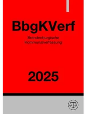Produktbild von Brandenburgische Kommunalverfassung - BbgKVerf 2025