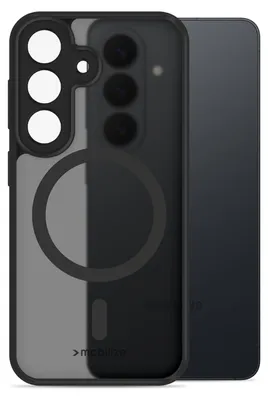 Produktbild von Mobilize Hybrid Handyhülle für Samsung Galaxy S26 MagSafe Hülle Hardcase Backcover Stoßfest - Schwarz