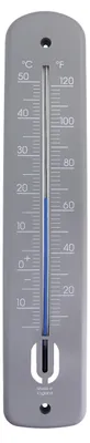 Produktbild von Großes Außenthermometer - 380 mm Gartenthermometer zur Verwendung im Garten, Gewächshaus, auf der Terrasse, Sonnenterrasse, im Gartenhaus, im Gemüsegarten, zur Wandmontage, klassisches Thermometer, für den Innen- und Außenbereich.