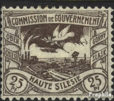 Produktbild von Briefmarken Oberschlesien 1920 Mi 19 postfrisch Schlesische Hüttenwerke