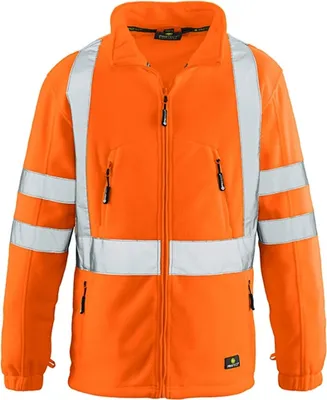 Produktbild von BIG Arbeitsschutz BIG Warnfleecejacke Seattle Gr. M leuchtorange