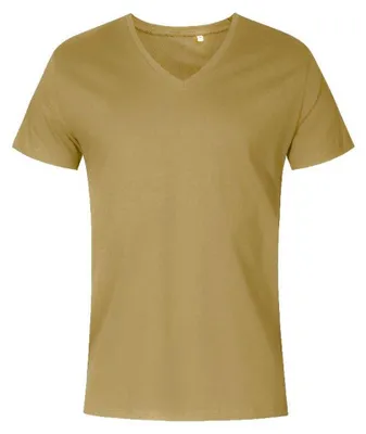Image de X.O By Promodoro - T-shirt à col en V pour homme LT3548 (XL) (olive)