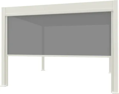 Produktbild von Weide Sonnenrollo für Weide Pergola | weiß