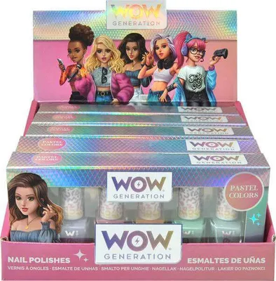 Obrázek produktu pro Wow Generation, sada 5 lahviček laků na nehty - WOW GENERATION - (Zboží / ostatní / nesortované)