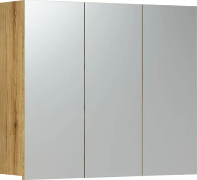 Produktbild von trendteam Bad Spiegelschrank Pure Bliss Evoke Eiche Melamin B/H/T ca. 80/67/17 cm