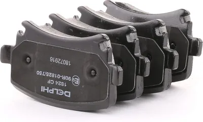 Produktbild von DELPHI LP1824 Bremsbeläge Satz Hinten Bremsklötze für VW Golf IV Schrägheck (1J1) GOLF VI (5K1) Golf V Schrägheck (1K1) POLO (9N) für AUDI A4 Avant