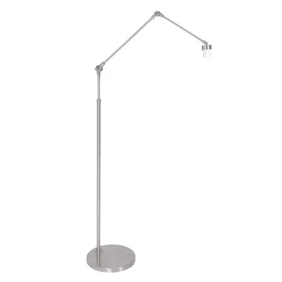 Produktbild von Steinhauer Stehleuchte Prestige Chic 1-flammig Silber Matt 145x35cm