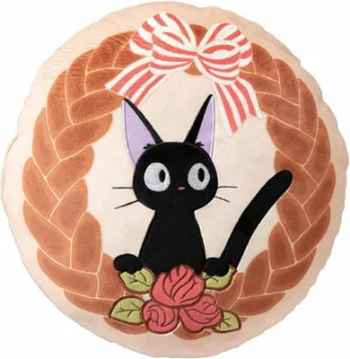 Produktbild von Kikis kleiner Lieferservice Kissen Jiji Bread Wreath 35 x 35 cm