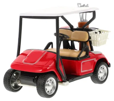 Obrázok produktu pre Golfový automobil – dekorácia na párty a na torty s realistickým dizajnom