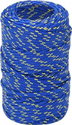 Produktbild von vidaXL Bootsseil Blau 2 mm 100 m Polypropylen