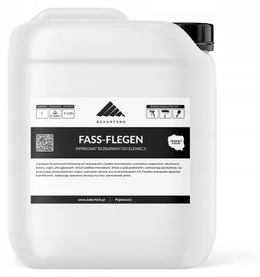Obrázek produktu pro Bezbarvá impregnace pro fasády a omítky – hydrofobní – 10 litrů