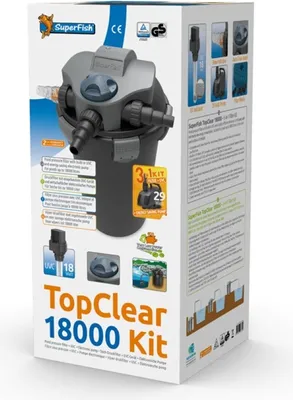 Produktbild von Topclear Kit 18000 Teich