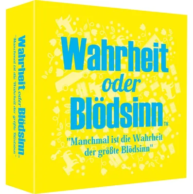 Produktbild von Gesellschaftsspiel Wahrheit oder Blödsinn unterhaltsames Fragespiel