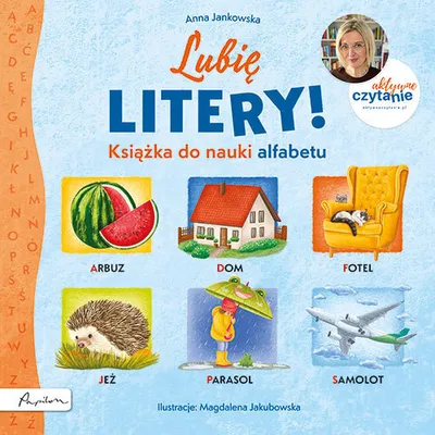Immagine prodotto di Aktywne Czytanie. Lubię litery! Książka do nauki alfabetu