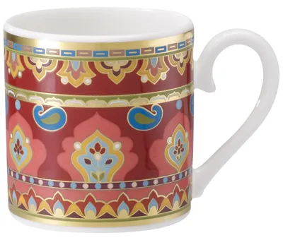 Image de Tasse à café/expresso Samarkand, de Villeroy & Boch, dimensions : 76 x 53 x 55 mm, capacité : 50 ml. Numéro d'article : 1047311420. Code EAN : 4003686159815