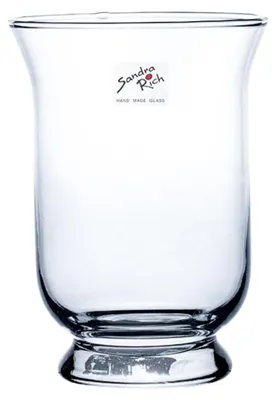 Immagine prodotto di Vaso in vetro Hurricane 19x14 cm trasparente