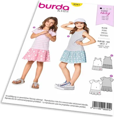 Produktbild von 9341 Kleid F, S 2018 #9341, Burda