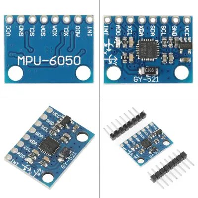 Produktbild von 3.3V-5V Dreiachsiges MPu 6050 Beschleunigungssensor & Gyroskop 6DOF Modul