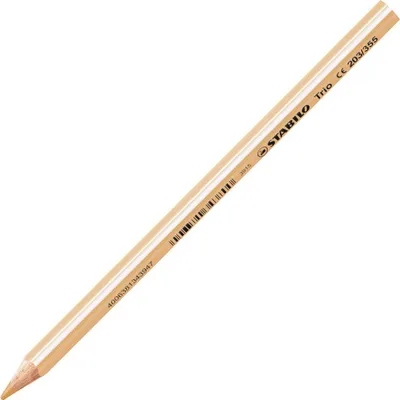 Produktbild von Dreikant-Buntstift - STABILO Trio dick - Einzelstift - apricot
