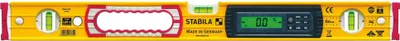 Produktbild von Stabila TECH 196, Wasserwaage, 0,81 m, Schwarz, Rot, Gelb, 0,5 mm/m, %, Grad, mm/m, LCD