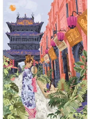 Image de Magnolia Puzzle WAW - Chine - 1000 Teile Puzzle