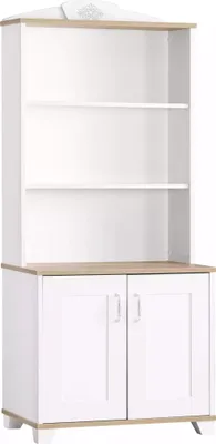 Immagine prodotto di Libreria Scaffale in piedi Scaffale per bambini Scaffale in legno bianco Nuovo