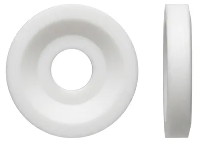 Image de Korrex-Rosetten plastique blanc type 806 100 pcs