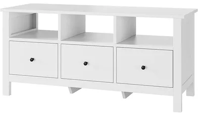 Zdjęcie produktu dla Szafka pod telewizor z 3 szufladami FMD-191, 108 x 40 x 50 cm, biała