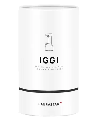 Image de LAURASTAR IGGI Pure White Steamer (brosse vapeur, 3,9 bar, sac de transport), couleur:blanc