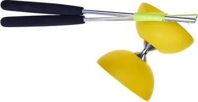 Image de HQ Diabolo, baguettes incluses Jaune