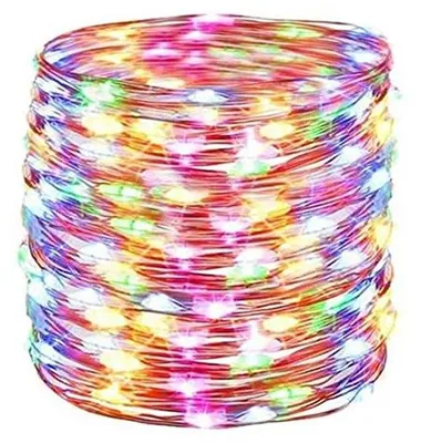Lichterkette, 100 Micro LED, batteriebetrieben, für Innen, 16997