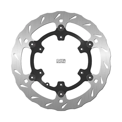 Produktbild von Ng Vordere Bremsscheibe Ajp Pr7 Adventure 650 '16-'20 Bremssattel Brembo (300X124.3X5Mm) Schwimmend (6X6.5Mm) Welle