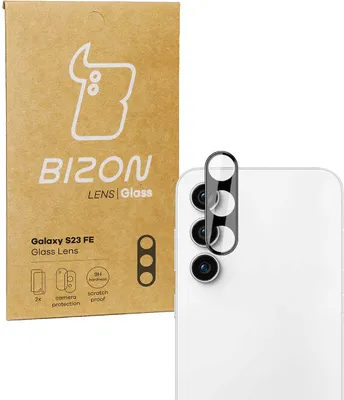 Produktbild von Bizon Glass Objektivschutz für Galaxy S23 FE, 2 Stk.