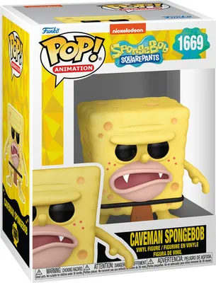 Produktbild von SpongeBop Squarepants - Caveman SpongeBob 1669 - Funko Pop! Vinyl Figur
