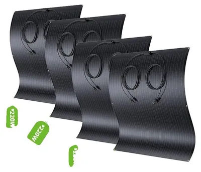 Obrázok produktu pre Flexibilný solárny panel, vysoká účinnosť, všestranné použitie, 240 W * 4