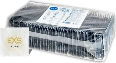 Zdjęcie produktu dla EXS Pure 100 szt. ultracienkie prezerwatywy bez zapachu, ekologiczne