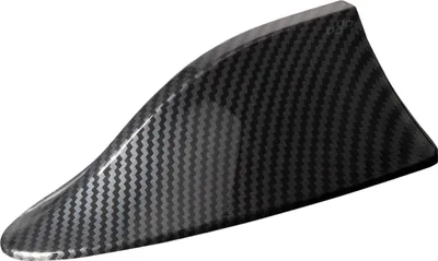 Zdjęcie produktu dla Antena samochodowa Sharkfin Carbon Uniwersalna jakość odbioru AM AMIO-04156