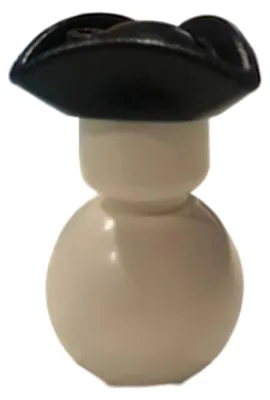 Image de LEGO Minifigurine : Bonhomme de neige - Chapeau tricorne – Disney (dp101) – Neuf